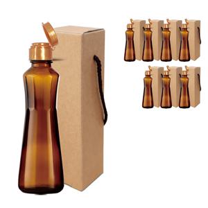 유리병 갈색참기름 300ml (원터치캡)+선물상자 (8세트) 일반형 P41