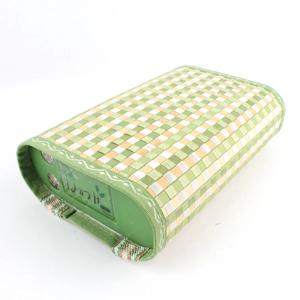 대나무 베개 타원 체크 ( 시원한 여름 통풍베개 딱딱한베개 할머니 어르신 효도선물 )