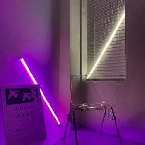 12V T8 네온바 2개 세트 간접조명 파티 사인 4colors