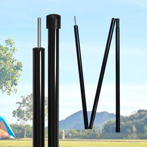 지주폴 타프폴대 블랙 19파이 1500mm 1P