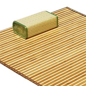 침대 대자리 투톤자리 17mm ( 여름자리 대나무 돗자리 더블 거실 통풍 쿨매트 시트  )