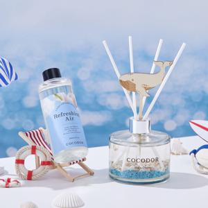 여름 디퓨저 + 리필액 200ml (오션 포레스트 여름 썸머 시원한 시즌 디퓨저)