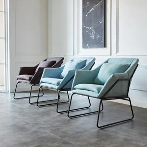 북유럽 인테리어 패브릭 모카 소파 1인 4colors