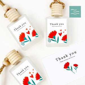 마타바 미니사각 땡큐 카네이션 디퓨저(15ml*5개)만들기 KIT+미니카드 5장 가정의달