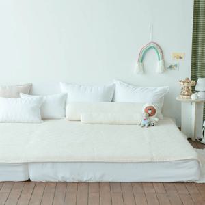 패밀리 침대 패드 오가닉 코튼 밴딩 추가 가능한 패드