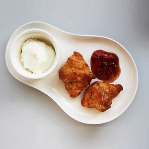 1+1 피넛 플레이트 접시세트/ 땅콩접시 파티 홈파티 브런치 치킨 소스볼접시세트 예쁜