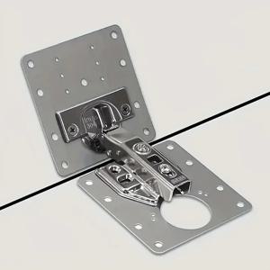 파손된 싱크대 옷장 장농 문짝 경첩 수리세트 보강판