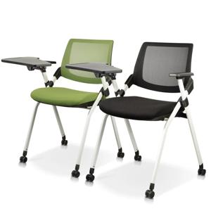 HFC-5016-1WB,5016-1WG 엑스코 화이트 체어 (수강판 유) 2colors