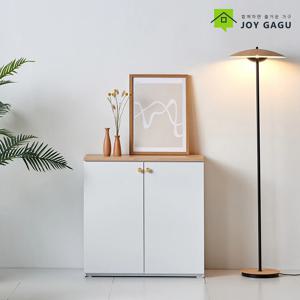 브리즈 광폭신발장 800소형 사이즈 다용도수납장 깊이35.5cm  2color