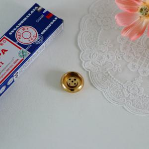 황동 브라스 인센스 스틱 / 콘 홀더 향 받침대 트레이 세트