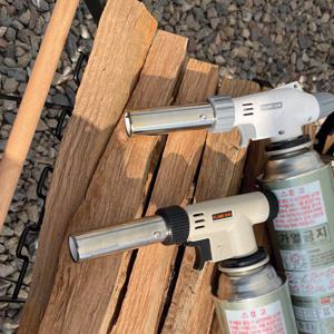 캠핑 가스 토치 원터 액화방지 요리용 숯불 화로대