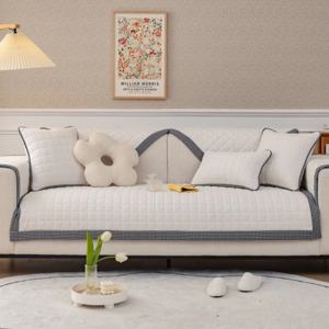 화이트 순면 쇼파패드 돌 소파커버 넓은 쇼파매트 17번 17size