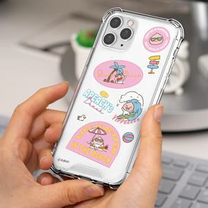 카카오프렌즈 비치 투명방탄강화 케이스