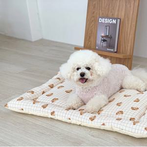 강아지 고양이 인견토퍼 쿨매트