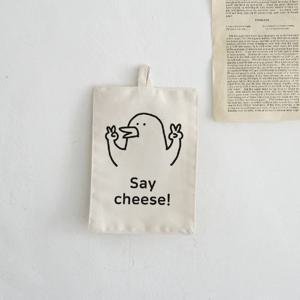 say cheese C 스위치가리개 / 오리 일러스트 콘센트커버