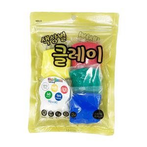 어린이 만들기 교육용 클레이 10g 5색