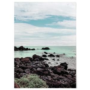 바다 패브릭 포스터 제주도 풍경 인테리어 사진 액자 C