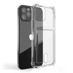 1+1 갤럭시 아이폰 클리어 카드 슬롯 범퍼 핸드폰 투명 케이스