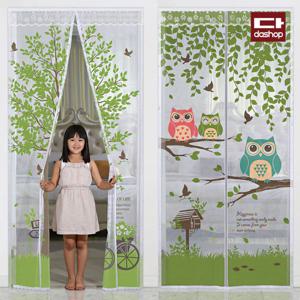 다샵 일체형자석모기장 방문 현관문 창문 문발 방충망