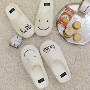 [리퍼] 1+1 헬로 포그니 fur 실내화 - 2size(여성용,남성용)