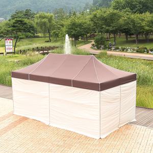 알루미늄스틸 민자풀세트 3X3 천막 함마톤스틸 주차장 고정 창고용 천막 알루미늄골조