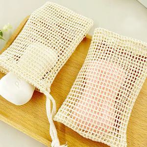 천연 면비누망 자투리 조각 비누 알뜰 거품망 세안망 면 빨래비누망 1개