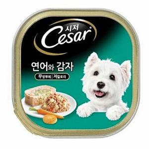 마즈 시저캔 연어와감자 100g 강아지 습식캔