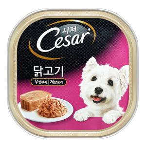 마즈 시저캔 닭고기 100g 강아지 습식캔