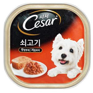 마즈 시저캔 소고기 100g 강아지 습식캔