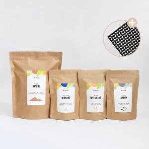 화분 분갈이흙 키트 4종 세트 +깔망 증정 (마사토,배양도,펄라이트,화산사)