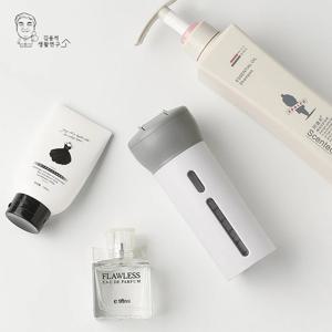 1+1 여행 캠핑 휴대 샤워공병 보틀 디스펜서 소분용기