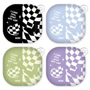 9C9C 하프 앤 하프 갤럭시 버즈2/프로/라이브 하드케이스