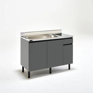 완제품 스테인레스 주방 싱크대 개수대 1200(좌) 3colors