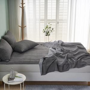 국산 시어서커 여름이불 SS/Q 단품 그레이 홑이불 토퍼 쇼파패드 침구류 호텔 홈쇼핑 윈디