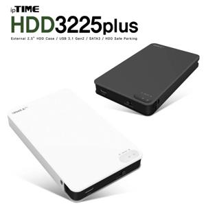 ipTIME HDD3225 PLUS 2.5인치 USB3.1 C타입 외장하드 케이스 블랙