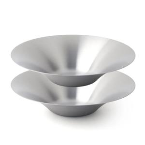 스텐 샐러드볼 2P세트 (23cm) 스텐레스 파스타접시