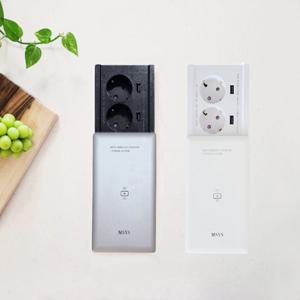 MSYS 주방 빌트인 콘센트 고속 무선충전 USB콘센트 매립식 2colors