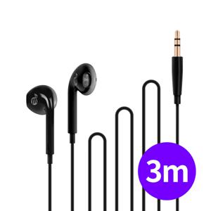 3미터 고음질 오픈형 유선 긴이어폰 3M ME03M
