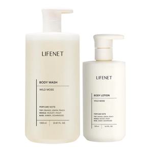 바디 케어 세트 (바디워시 1000ml + 바디로션 500ml) / 향 3종