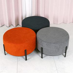 로비 인테리어 디자인 패브릭 원형 550 상담실 대기실 스툴 동그란 중형 의자 UC99