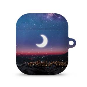 에어팟 1/2세대 하드 케이스 더문(키링포함)