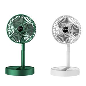 [해외] 1+1 휴대용 무선 높이조절 선풍기 충전용 캠핑/ 실내용