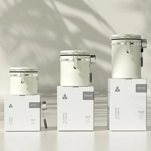 원두 보관 밀폐용기 계량스푼 1.8L