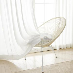 [당일출고] 오염을 물티슈로 쓱~ 항균발수 차르르 도톰 쉬폰커튼