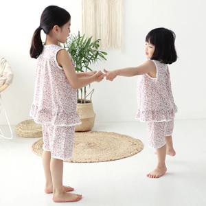 마켓블링 KLOY 아동 파자마 상하의세트 플라워패턴 MKB014 2size