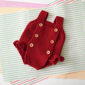 캉캉 베이비 롬퍼 - 대바늘 키트  아기옷 만들기 diy (동영상 강의 포함)