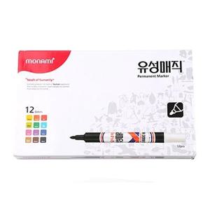 모나미 유성매직 세트(8컬러/12컬러)