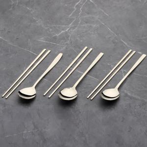 티타늄 5벌 수저세트 SUS304 세트박스 (옵션선택)