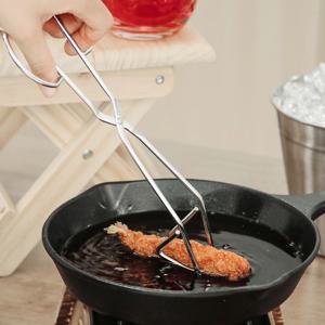 주방 다용도 올 스텐 삼각 집게 고기 요리