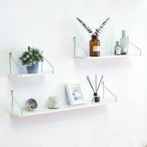 인테리어 무타공 다용도 꼭꼬핀 벽걸이 벽선반 3size 3colors